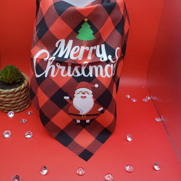 Christmas Bandanas Santa Claus - Picture 2 of 3
